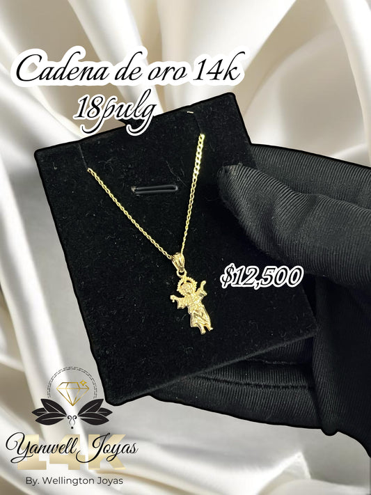 Cadena de oro 14k