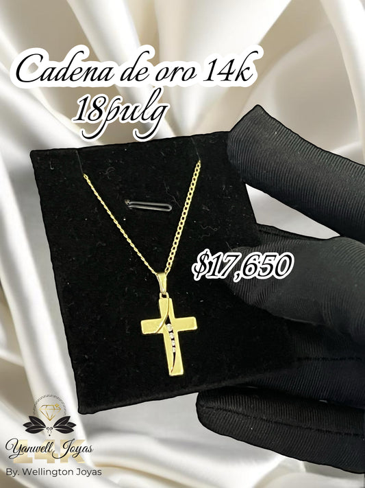 Cadena oro 14k